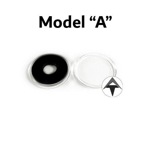 Air-Tite Coin Holders with Black Rings