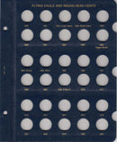 Whitman Albums: Flying Eagle 1856-1858 / Indian Head Cents 1859-1909
