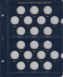 Whitman Albums: Barber/Liberty Quarters -1892-1916