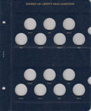 Whitman Albums: Barber/Liberty Quarters -1892-1916
