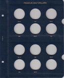 Whitman Albums: Franklin Half Dollars- 1948-1963