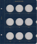 Whitman Albums: Peace Dollars -1921-1935