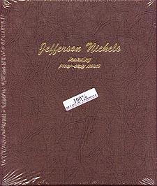Dansco Album #8113 for Jefferson Nickels: 1938-Date w/proofs