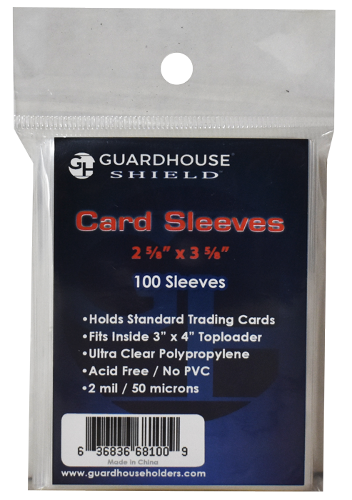 Card Sleeves for Standard Trading Cards (Penny Sleeves) - 668100 Card Sleeves for Standard Trading Cards (Penny Sleeves) - 668100