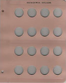 Dansco Album - Blank Page Sacagawea Dollars