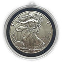 Model I-Loop Air-Tite Coin Holders with Blue Ring 39mm