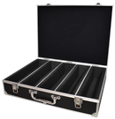 Guardhouse Aluminum/Black 100 Capacity Storage Box