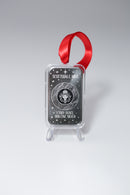 CoinSafe 1 oz. Silver Bar Capsule with Ornament Loop