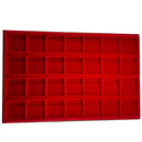 Falcon Coin Display Tray: For 2x2 Holders by Edgar Marcus - RED