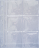 Dansco 6-Pocket Vinyl Album Page for 2.5 x 2.5 Holders