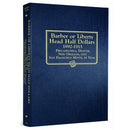 Whitman Albums: Barber Half Dollars - 1892-1915