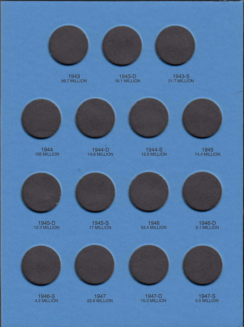 Whitman Folder: Washington Quarters #1: 1932-1947 #9018