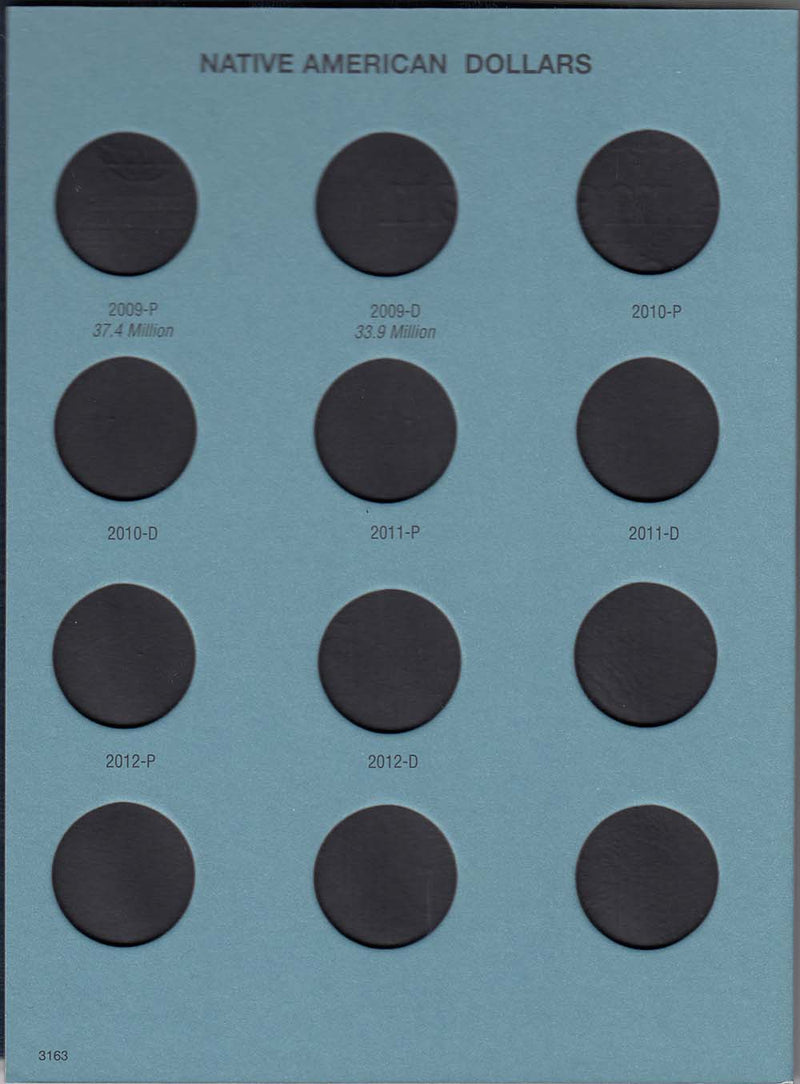 Whitman Folder: Native American Dollars: 2009- P&D