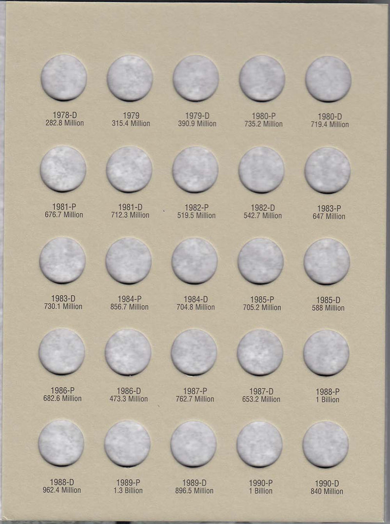 Harris Folder: Roosevelt Dimes #2 1965-1999 #2685