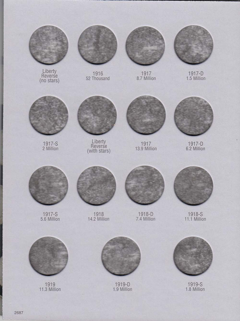 Harris Folder: Standing Liberty Quarters 1916-1930