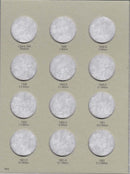Harris Folder: Franklin Half Dollars 1948-1963
