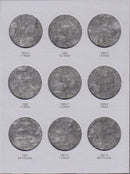 Harris Folder: Peace Dollars 1921-1935