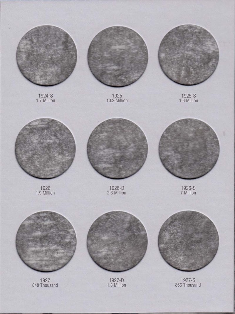Harris Folder: Peace Dollars 1921-1935