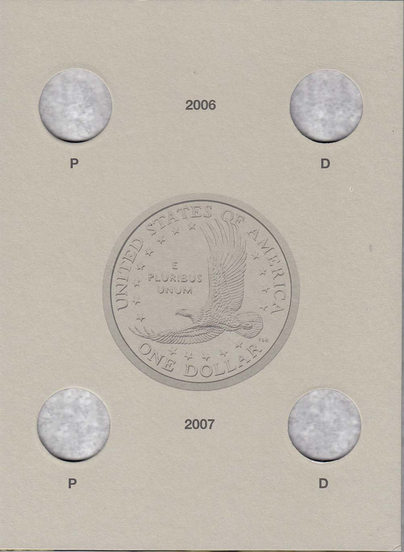 Harris Folder: Sacagawea Dollars - 2005-2008