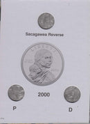 Harris Folder: Sacagawea Dollars - 2000-2004