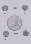 Harris Folder: Sacagawea Dollars - 2000-2004