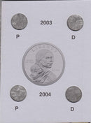 Harris Folder: Sacagawea Dollars - 2000-2004