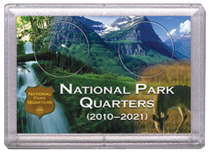 HE Harris Frosty Case: National Park Quarters Meadow / Deer 2 Hole - 24mm  / CLOSEOUT