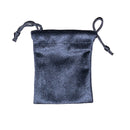 JPs Velvet Gift Bags Small  2.75" x 3.25" - Black -