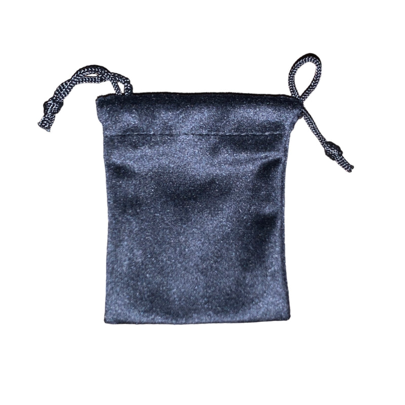 JPs Velvet Gift Bags Small  2.75" x 3.25" - Black -