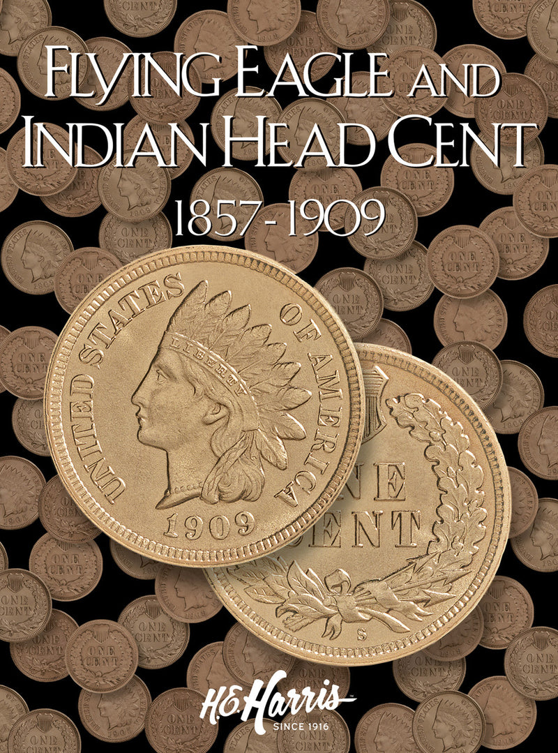 Harris Folder: Indian Head Cents 1857-1909