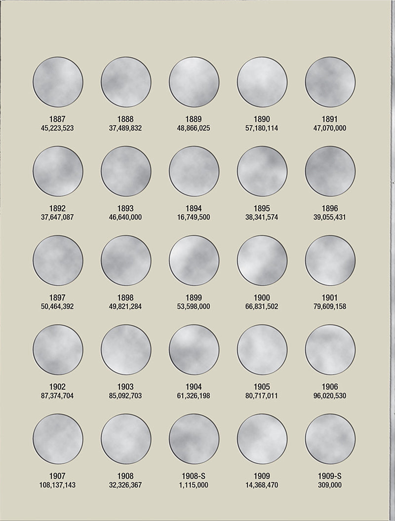 Harris Folder: Indian Head Cents 1857-1909
