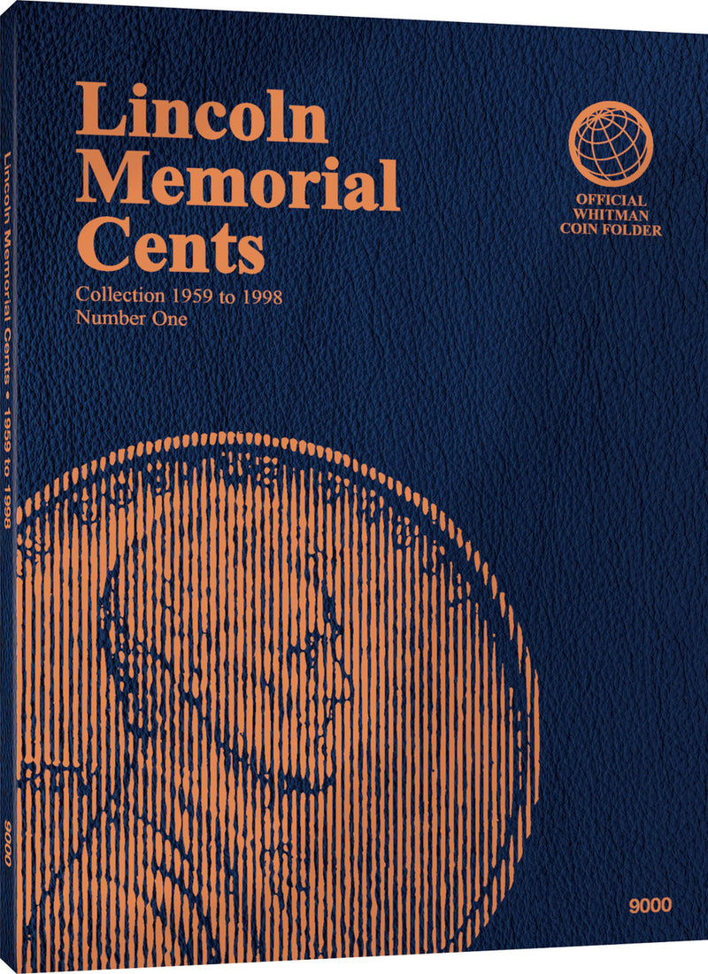 Whitman Folder: Lincoln Memorial Cents #1 1959-1998 #9000