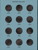 Whitman Folder: Eisenhower/Susan B Dollars- 1971-1999