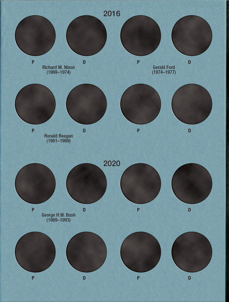 Whitman Folder Presidential Dollar Vol 2 P&D 2012-