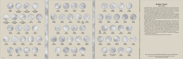 Harris Folder: Buffalo Nickels 1913-1938