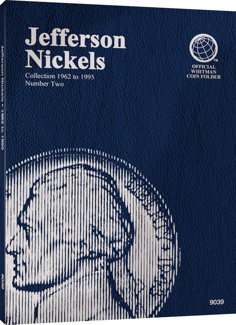 Whitman Folder: Jefferson Nickels #2: 1962-1995 #9039