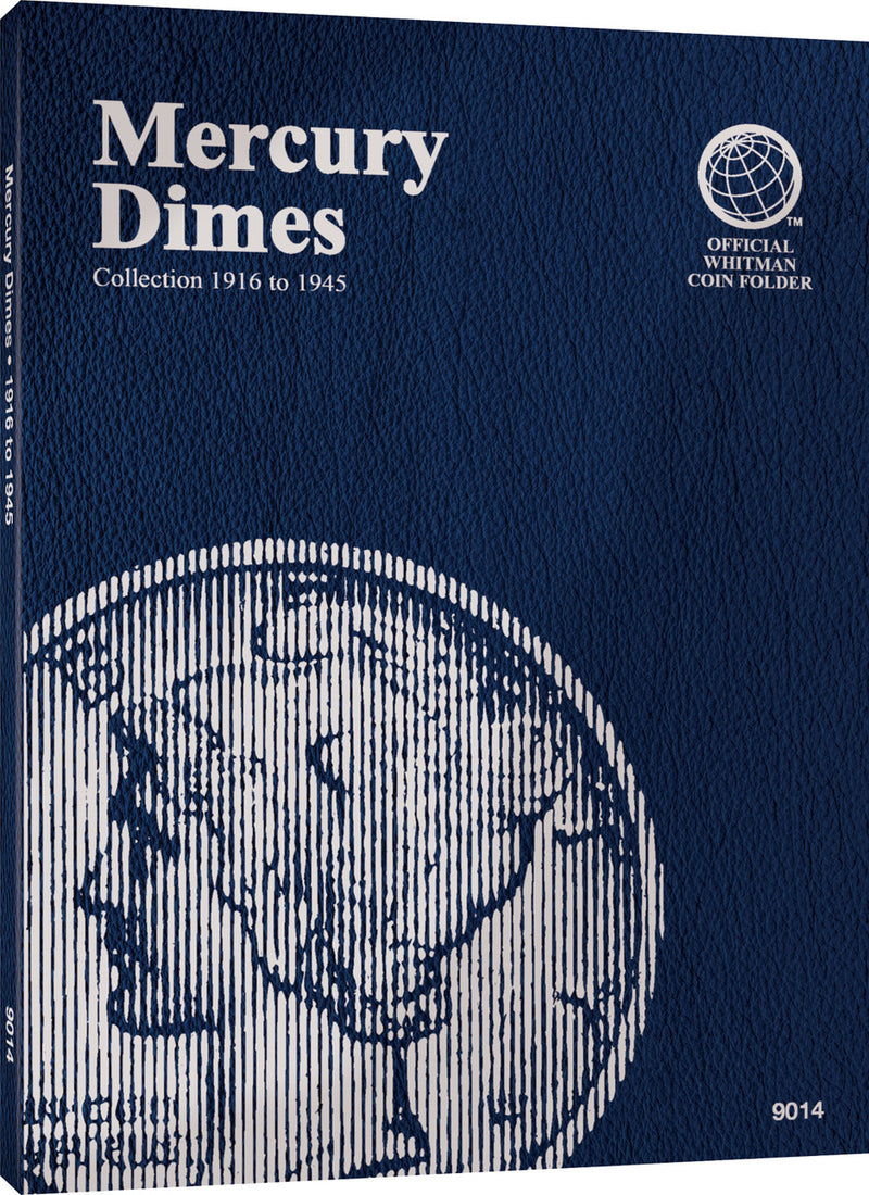 Whitman Folder: Mercury Dimes: 1916-1945
