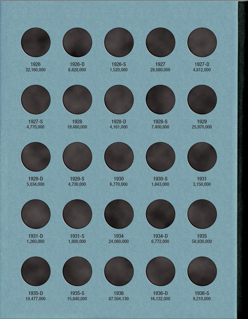 Whitman Folder: Mercury Dimes: 1916-1945