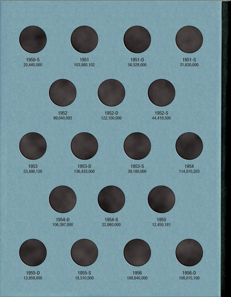 Whitman Folder: Roosevelt Dimes #1: 1946-1964 #9029