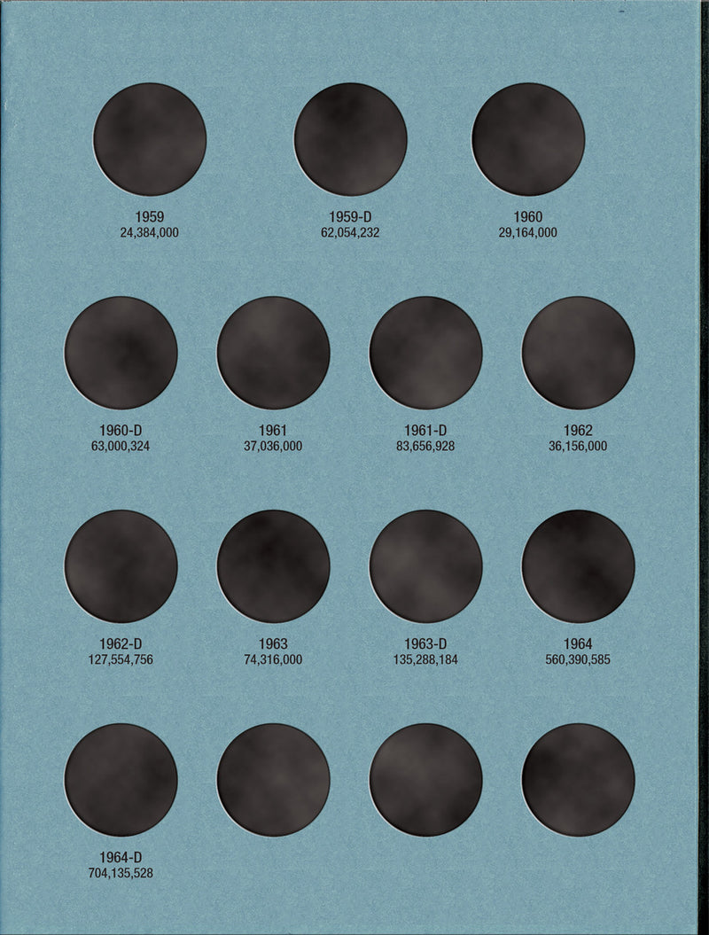 Whitman Folder: Washington Quarters #2: 1948-1964 #9031