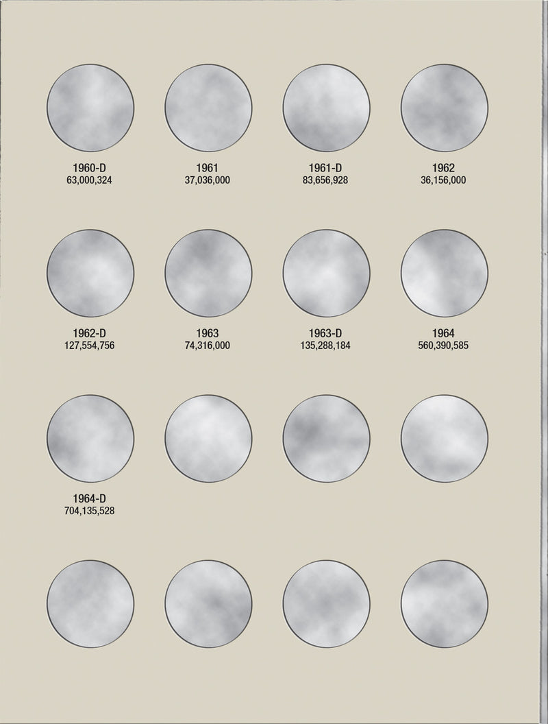 Harris Folder: Washington Quarters #2 1948-1964 #2689