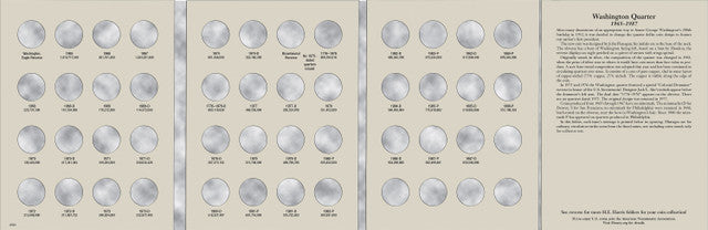 Harris Folder: Washington Quarters #3 1965-1987 #2690