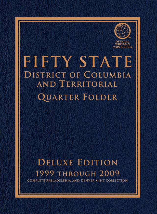 Whitman Folder: States & Territorial Quarters Deluxe- 1999-2009