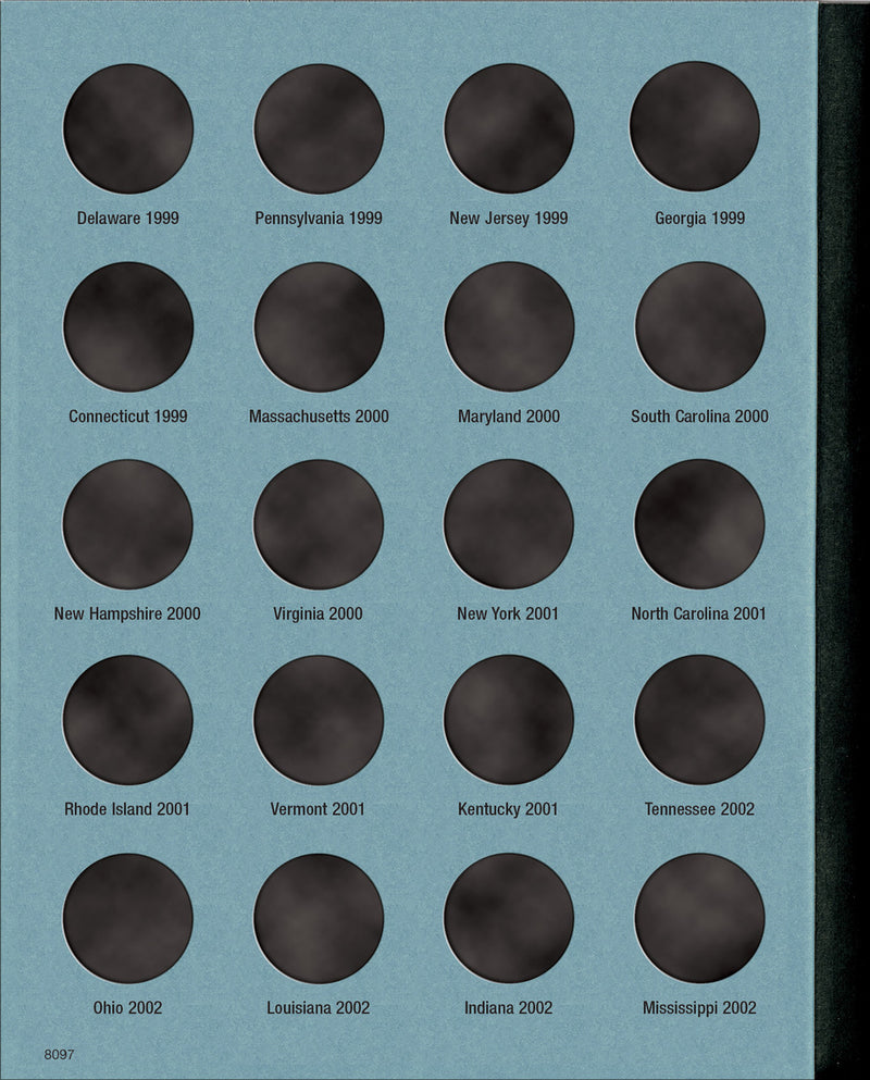Whitman Folder: Official State Quarter- 1999-2009