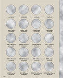 Harris Folder: State Quarters (50 openings) 2004-2008