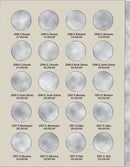 Harris Folder: State Quarters (50 openings) 2004-2008