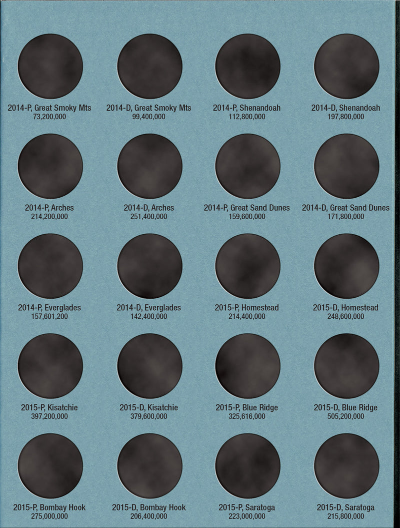 Whitman Folder: National Parks P&D Vol I 2010-2015