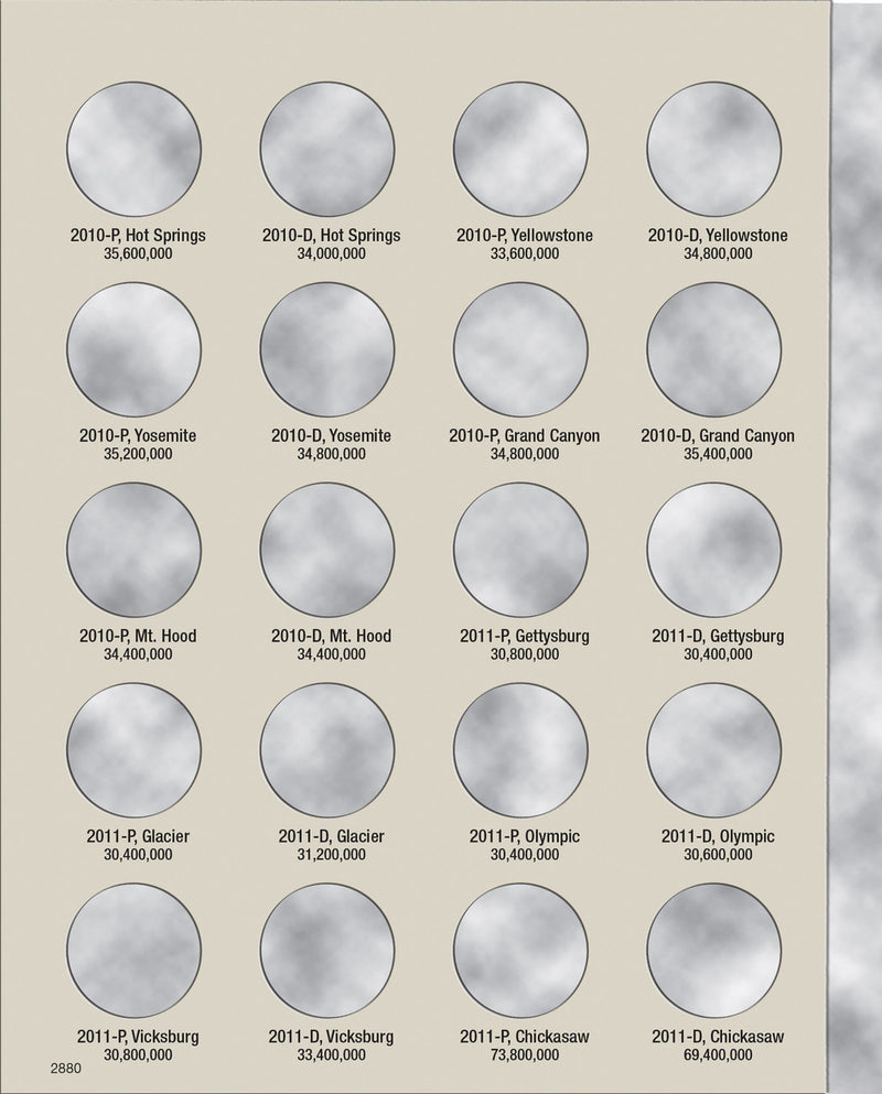 Harris Folder: National Park Quarters P&D Vol I