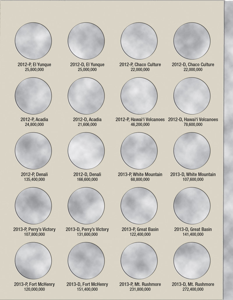 Harris Folder: National Park Quarters P&D Vol I
