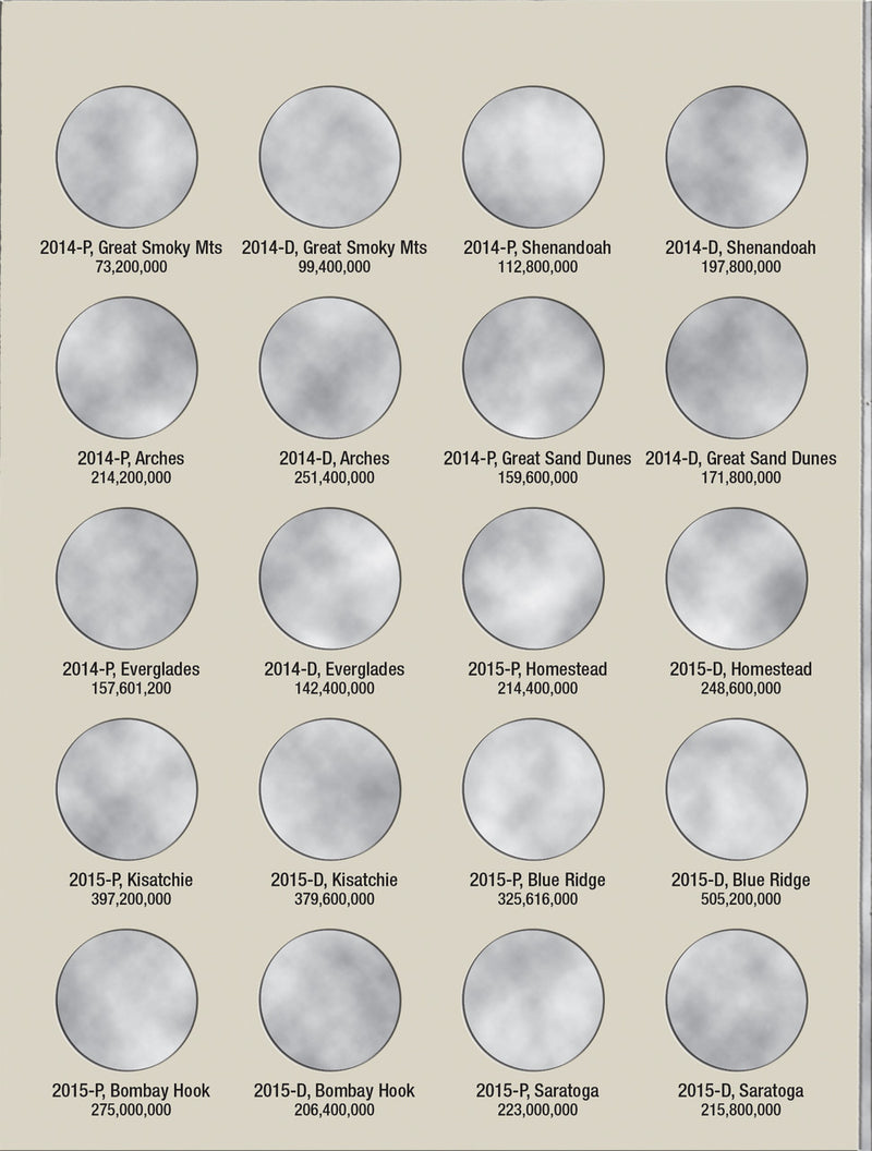 Harris Folder: National Park Quarters P&D Vol I